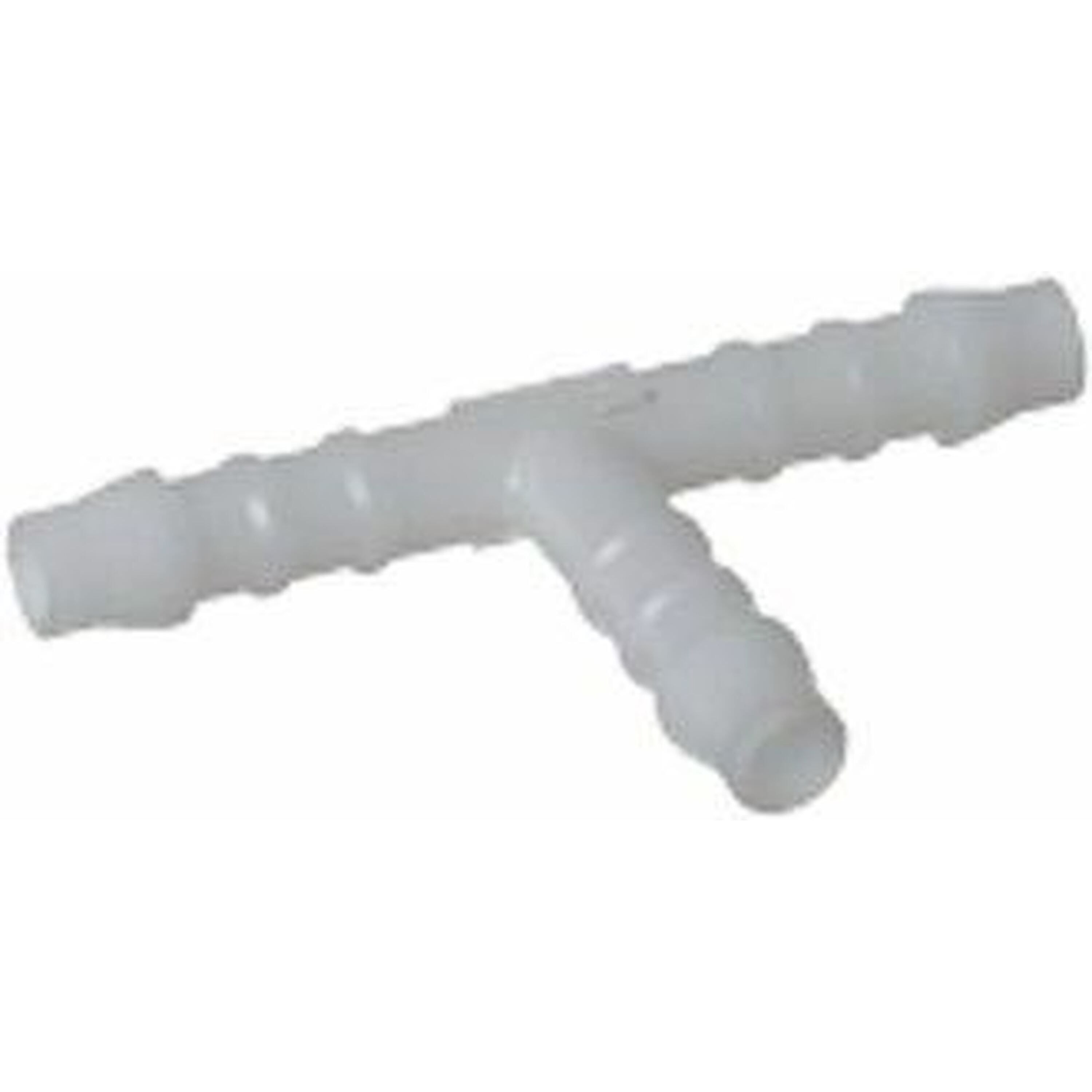 Plast t-stykke 8mm