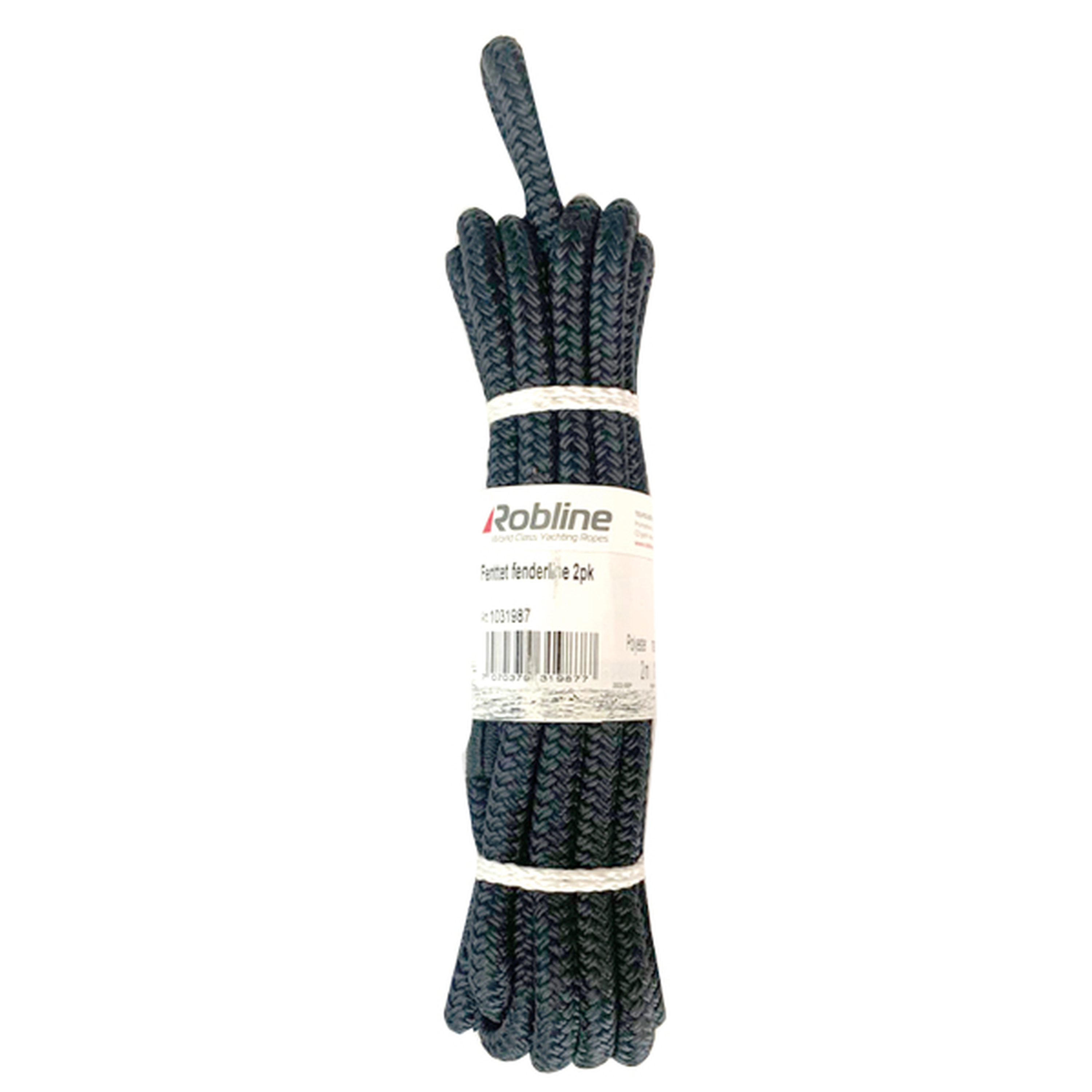 Robline fenderline flettet 2pak navy 6mm x 1,5m