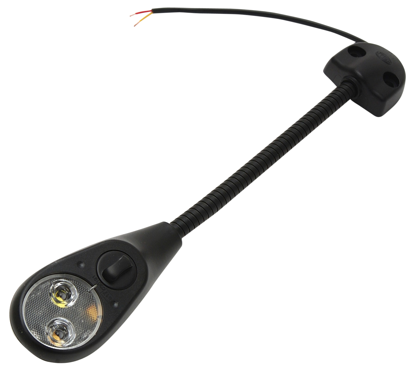 Hella Kartlampa LED Hvid/Rød, 150mm