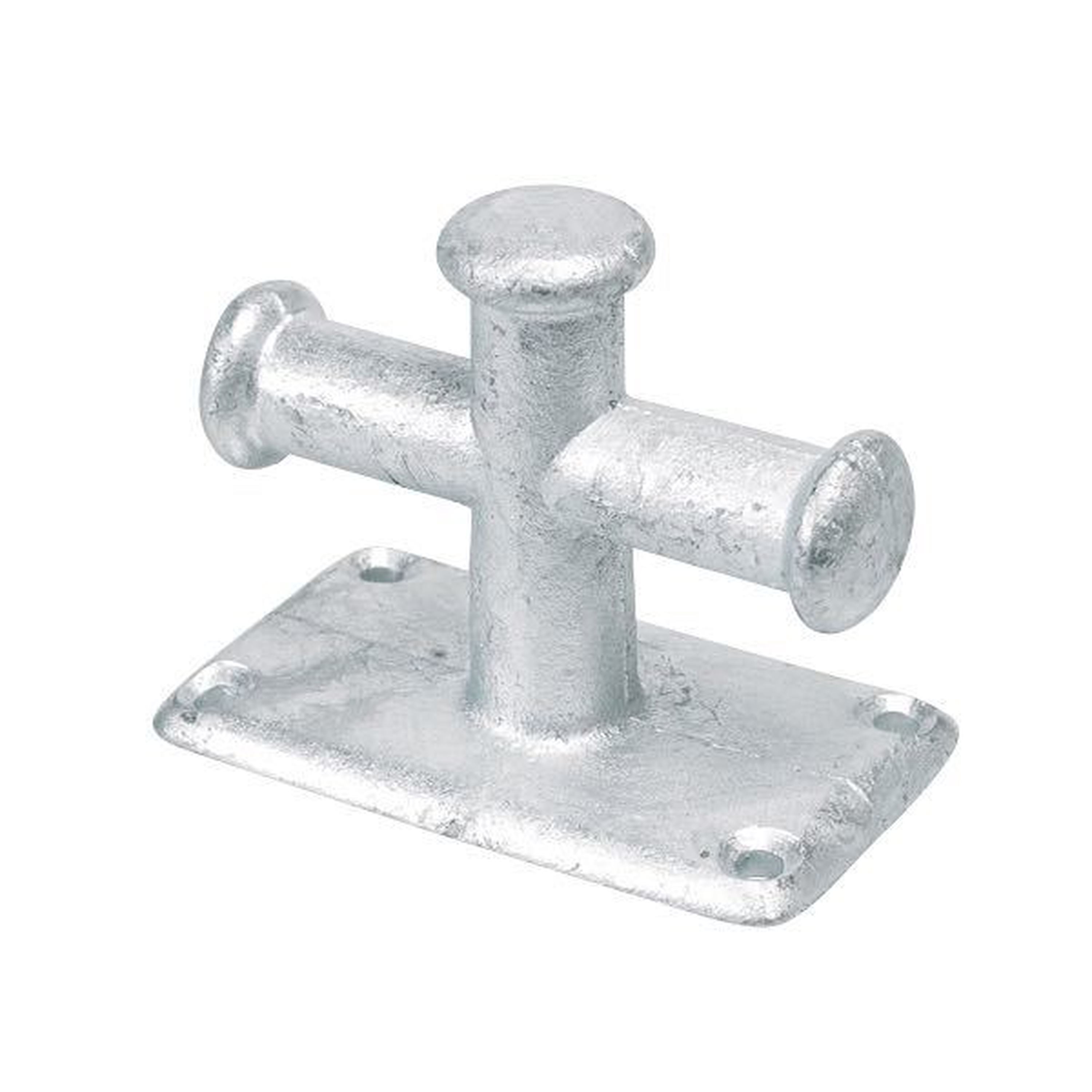 Bro Pullert Enkel Galvaniseret Stål, 140x80mm