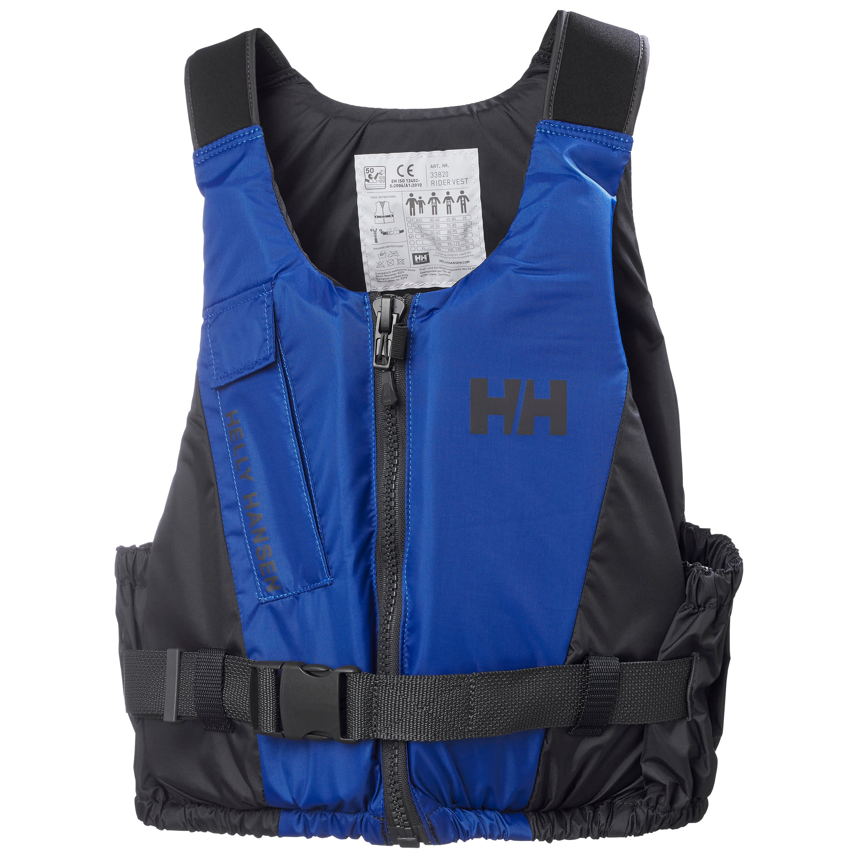 Helly Hansen Rider Redningsvest, Blå, 40/50kg
