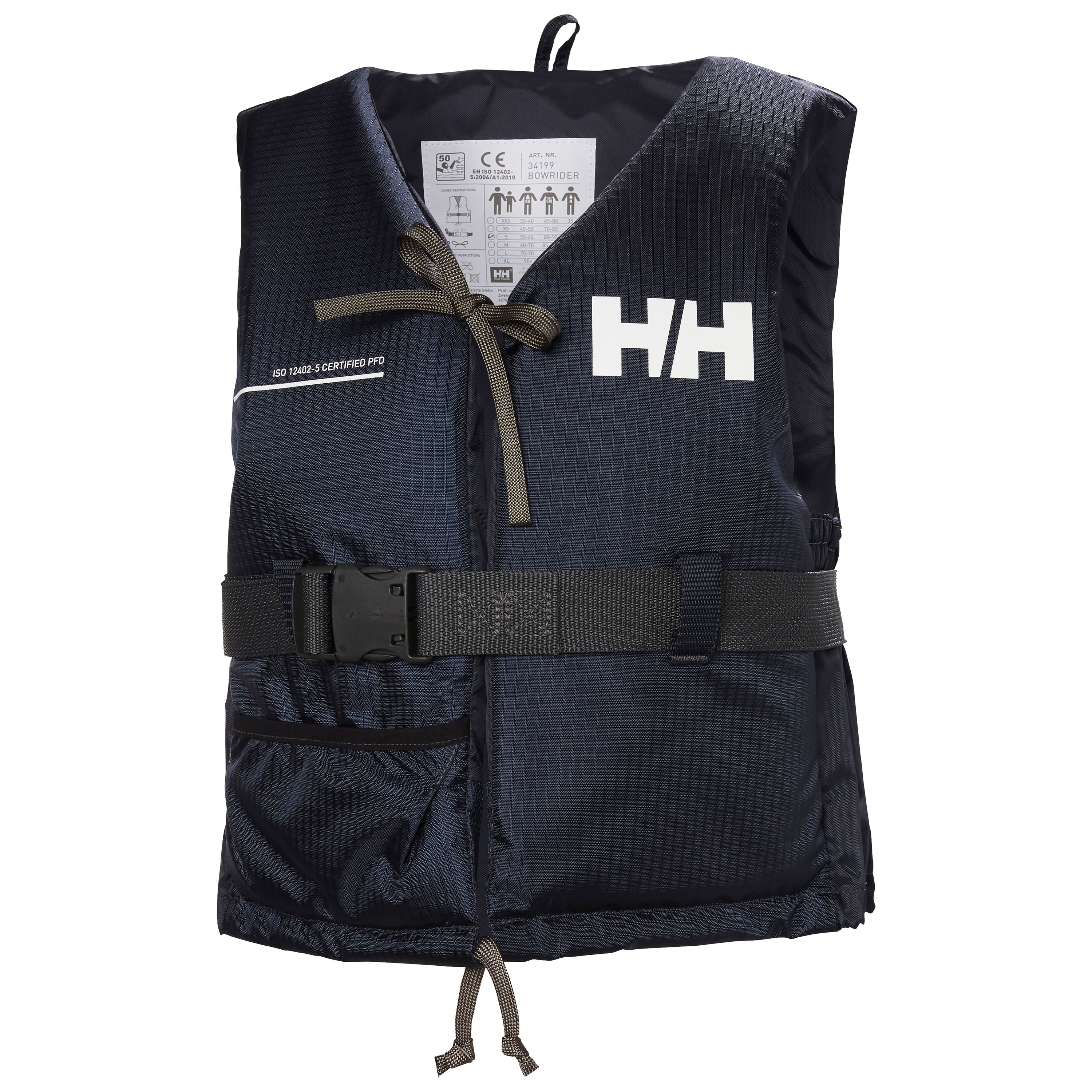 Helly Hansen Bowrider Redningsvest, Marineblå, 50/60kg