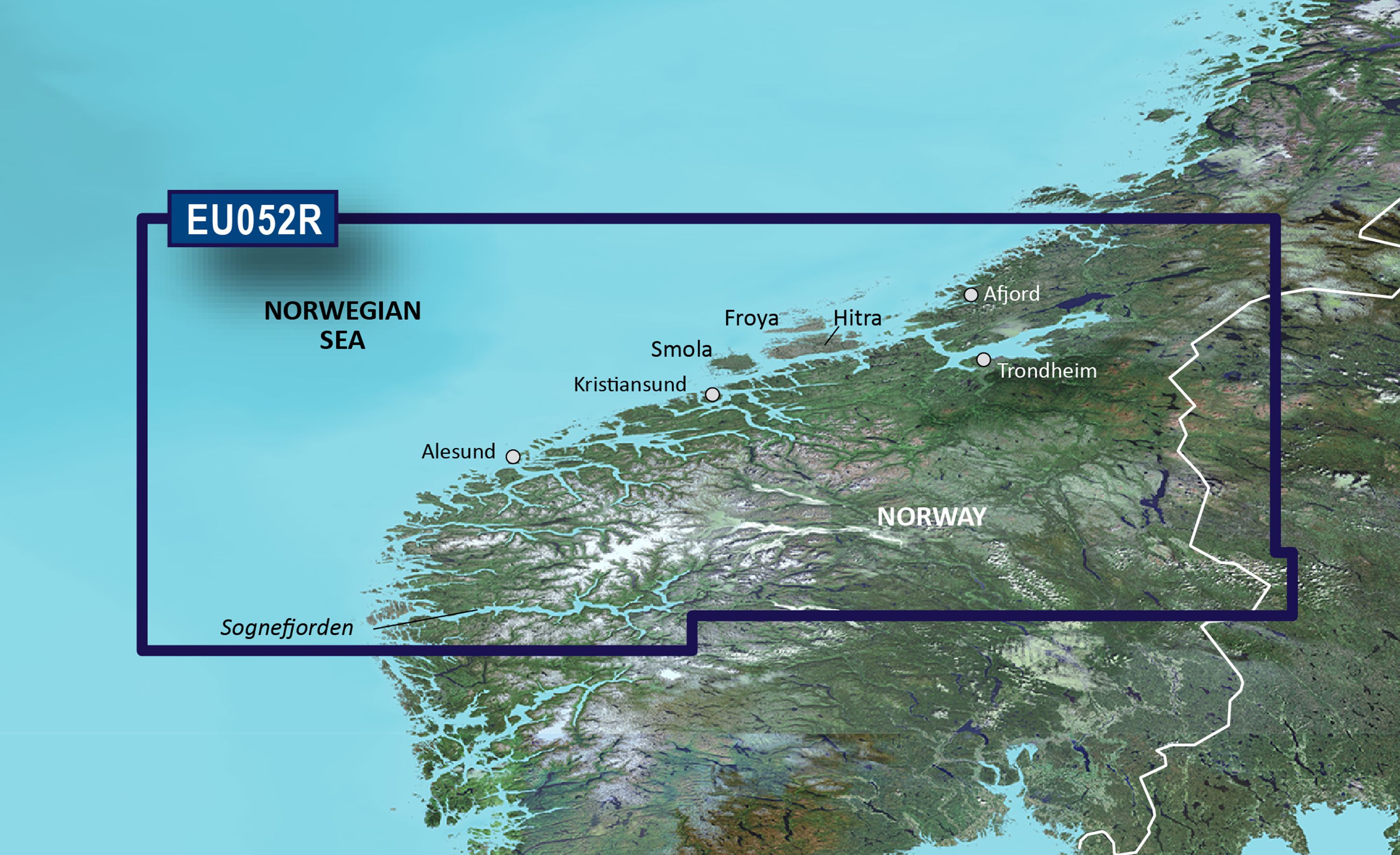 Garmin Bluechart G3 VEU052R Sognefjorden-Svefjorden