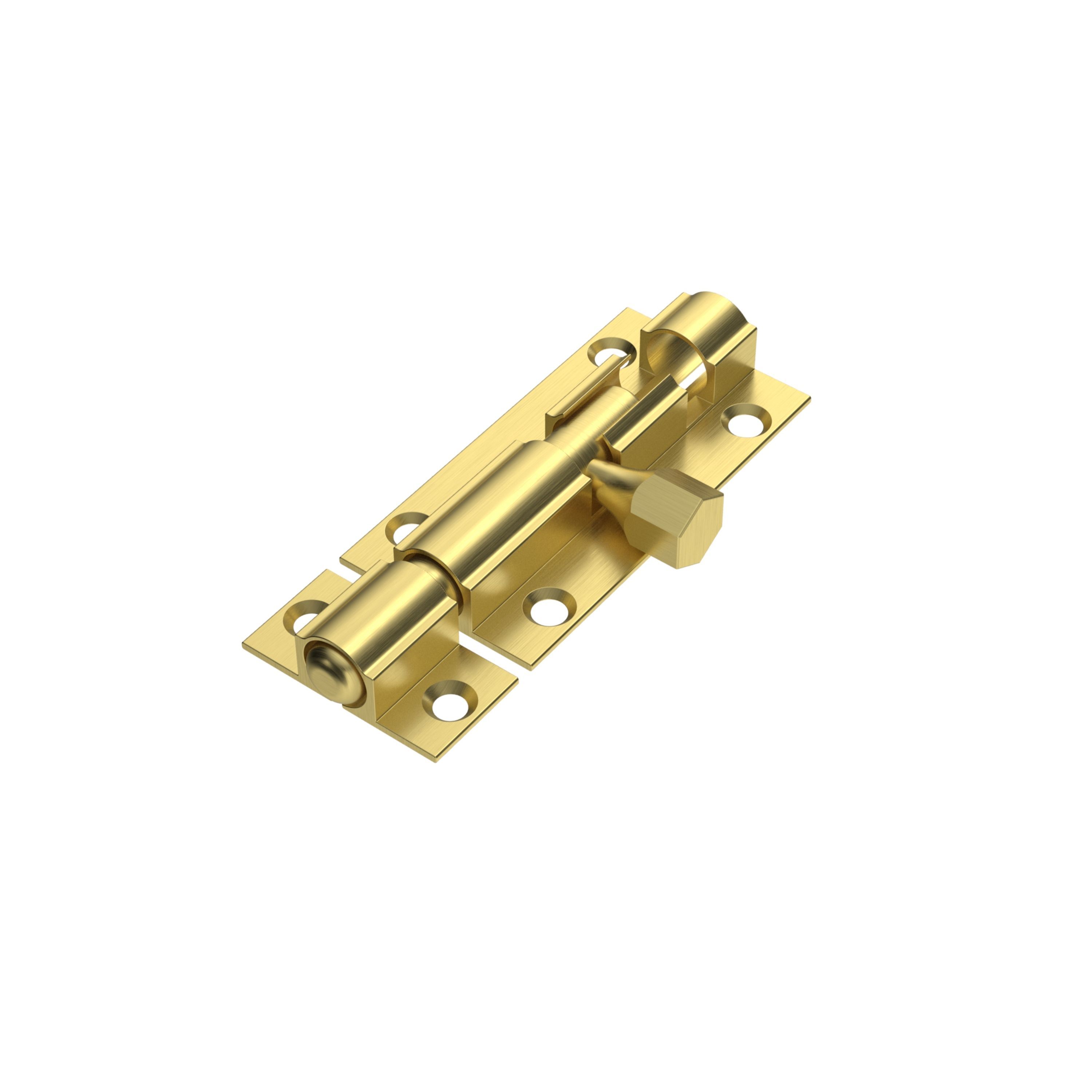 Roca Skudrigel Poleret Messing, 75mm
