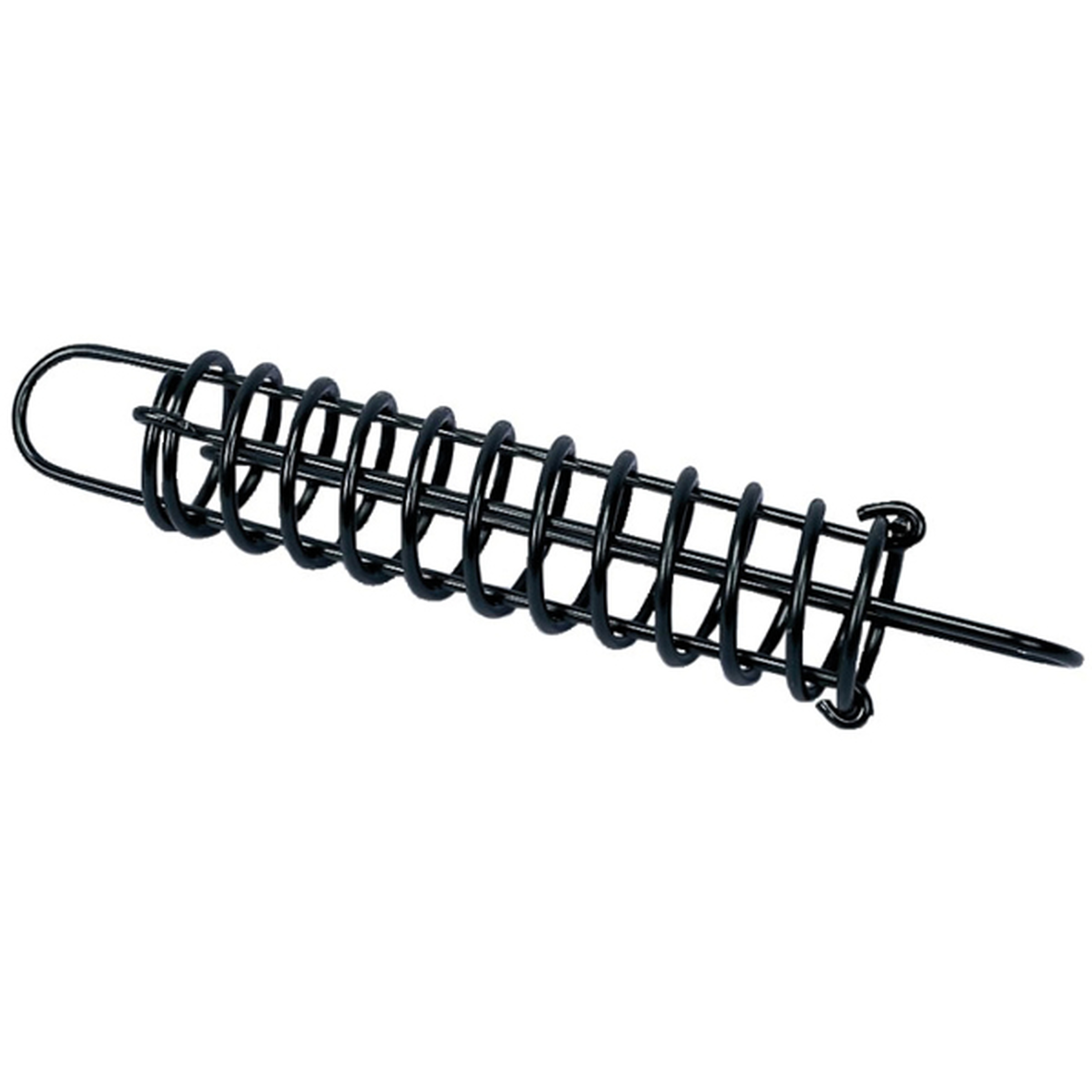 Fortøjringsfjeder Sortlakeret Stål, 4,5x280mm