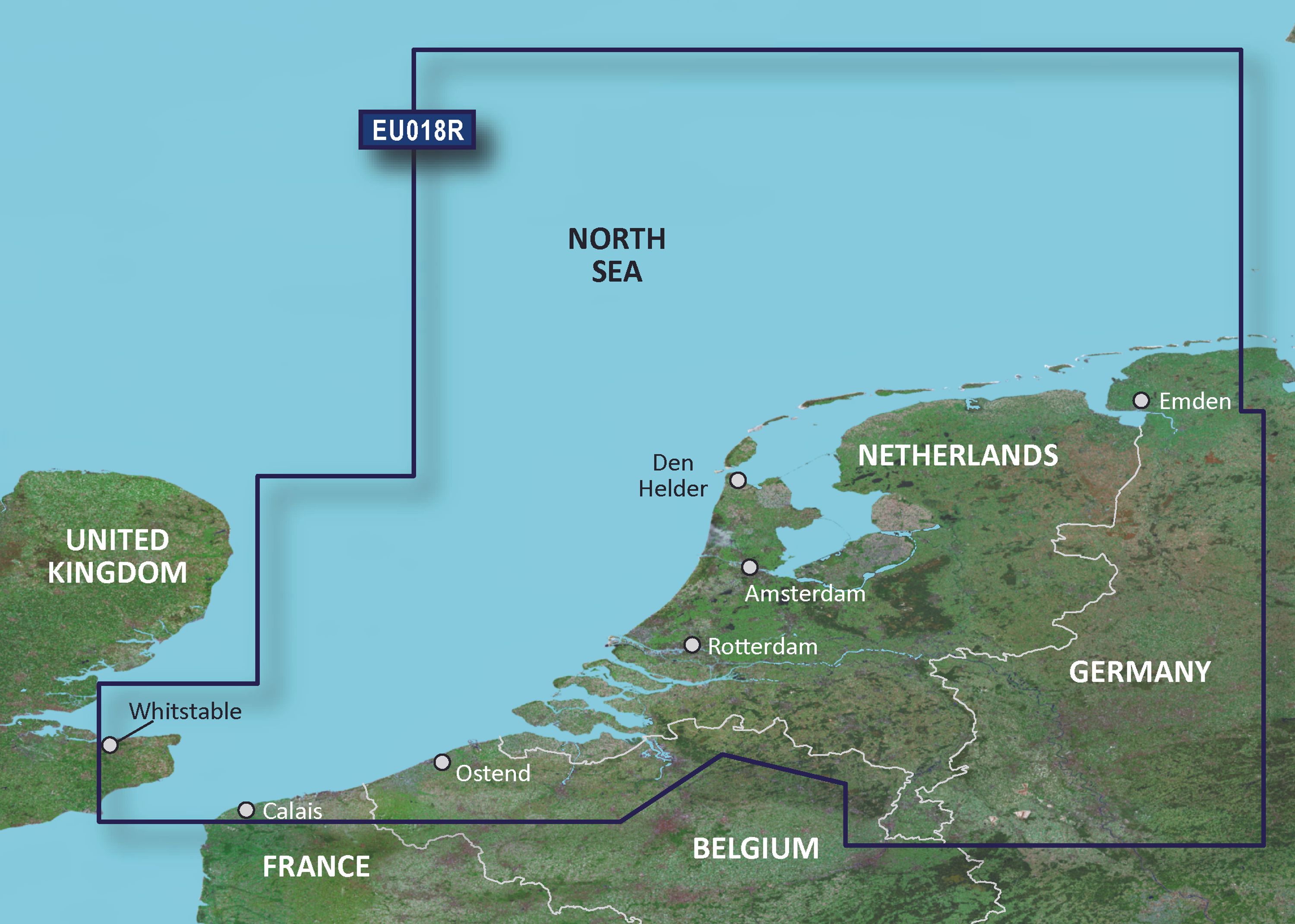 Garmin Bluechart G3 hxeu018r Benelux Offshore Og Indland