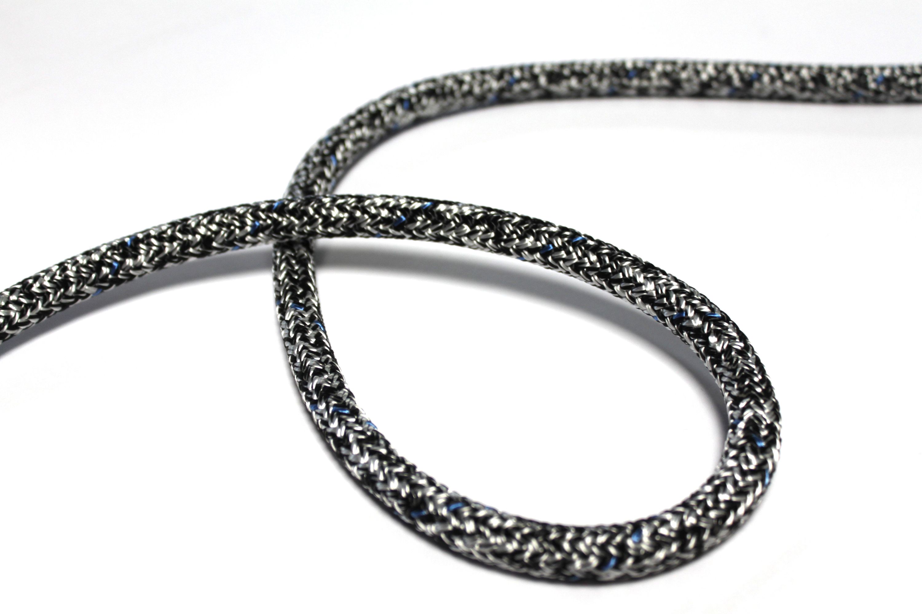 Marlow Blue Ocean Doublebraid Reb Sort 8mm Metervare