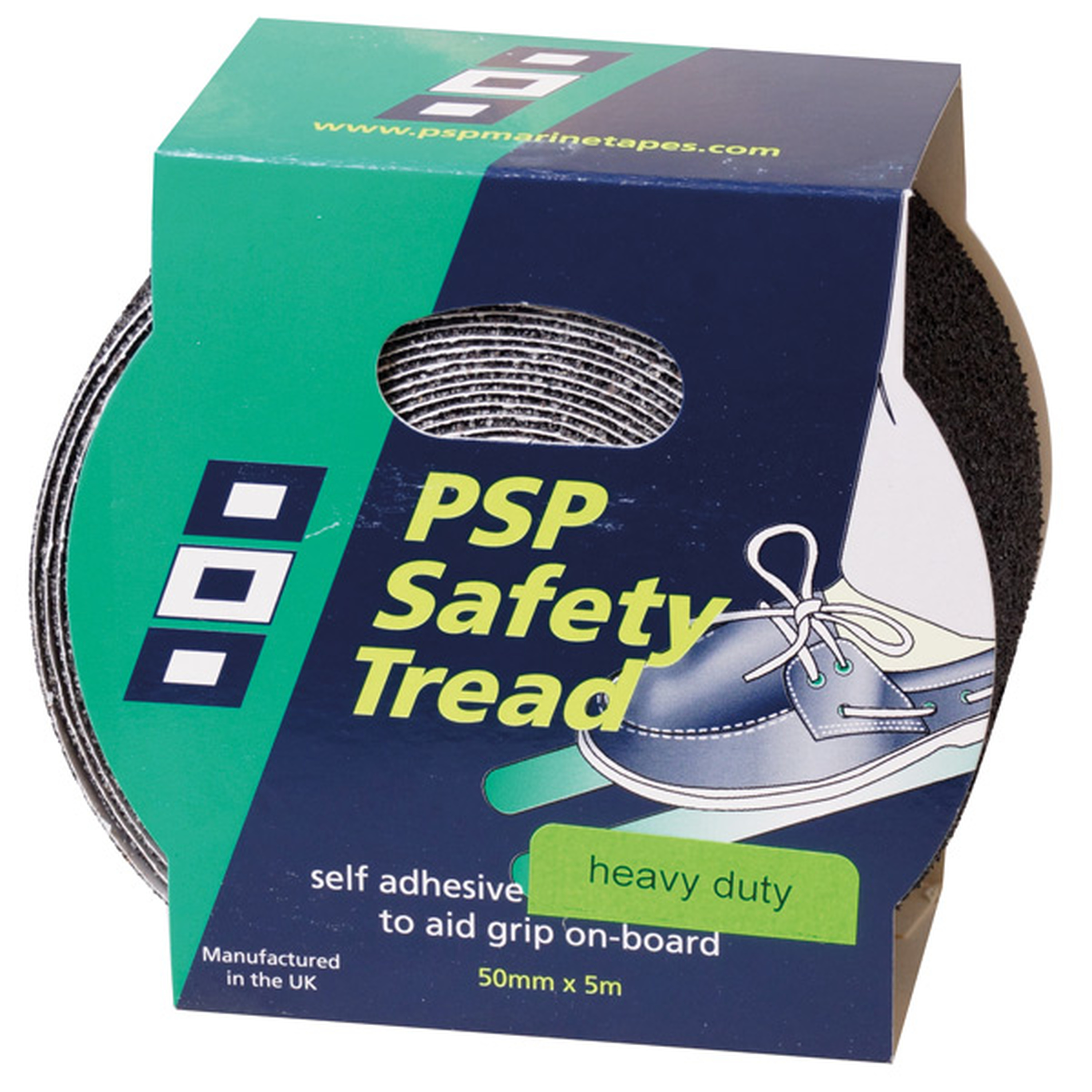 PSP Heavy duty antiskrid tape 25 mmx5m Hvid