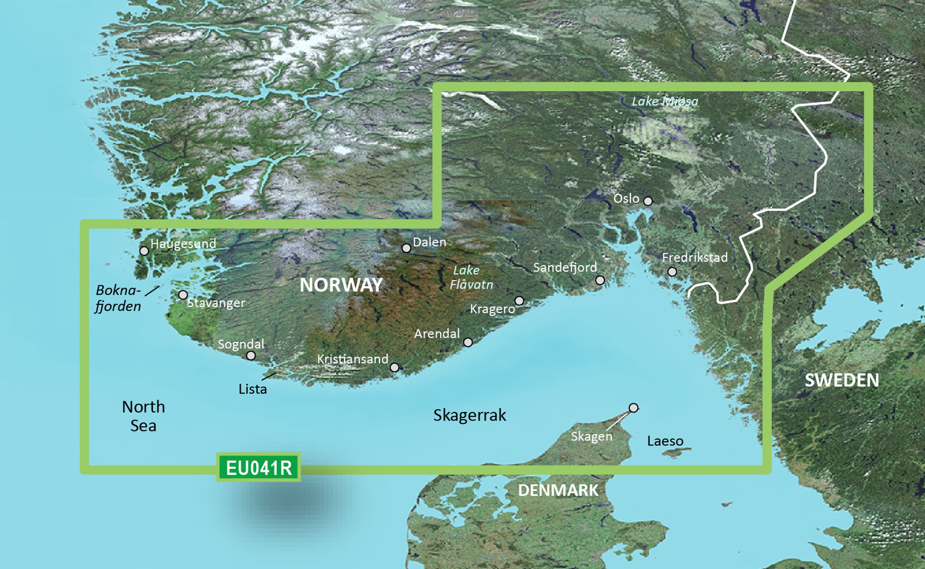 Garmin Bluechart G3 hxeu041r Oslo-Skagerak-Haugesund
