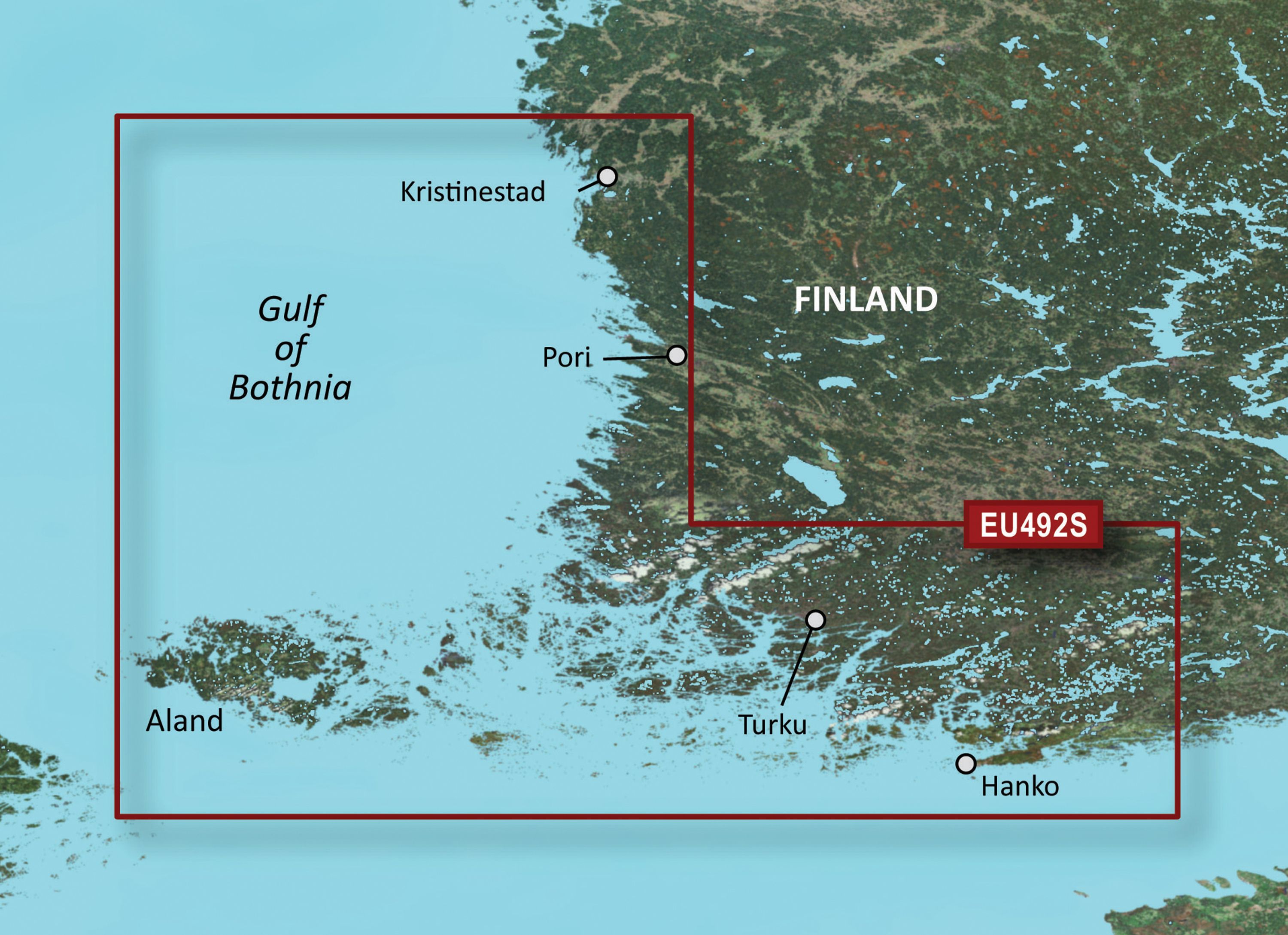 Garmin Bluechart G3 VEU492S Kristinestad-Hanko