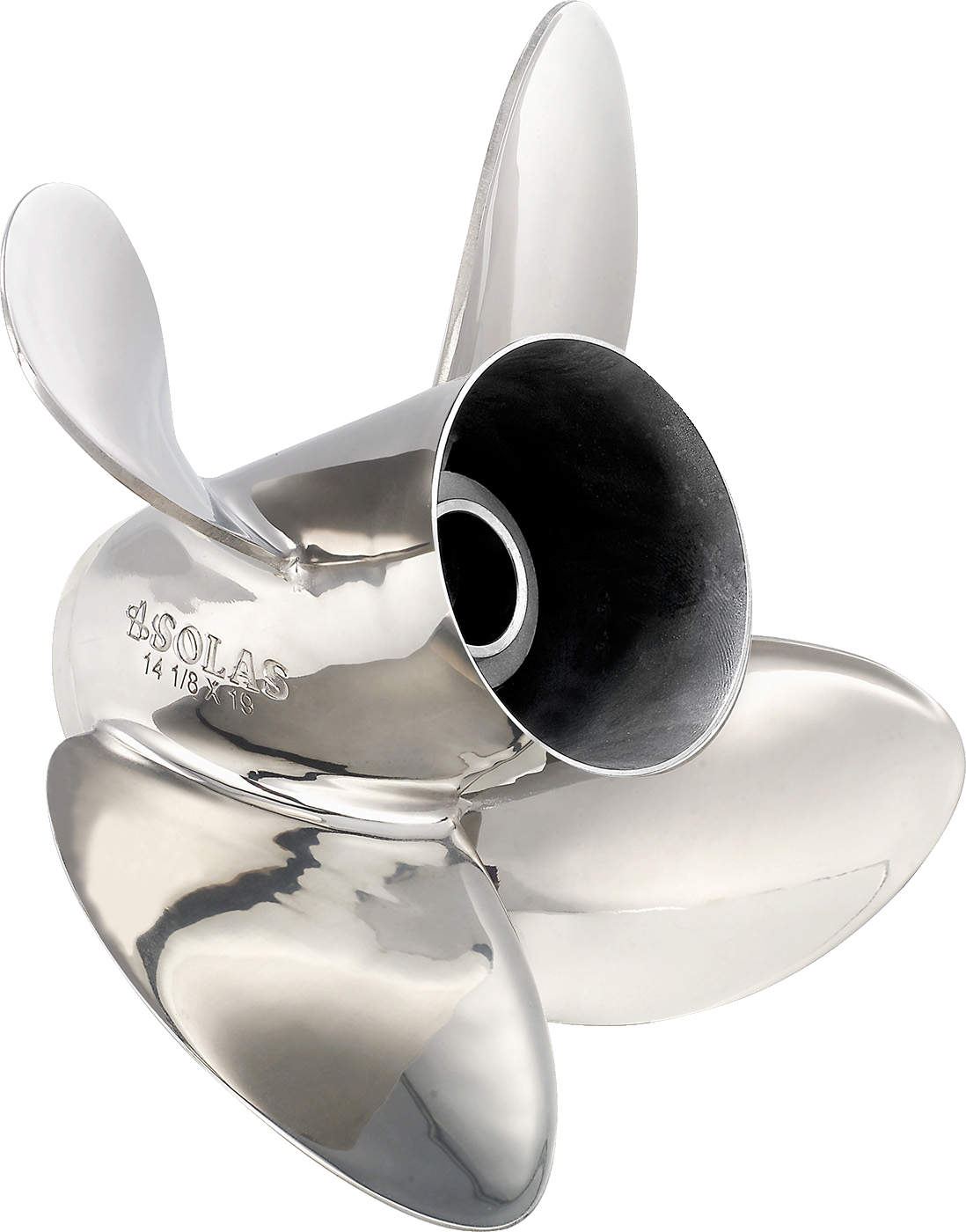 Propeller solas rubex stål 145×15 4-bladig