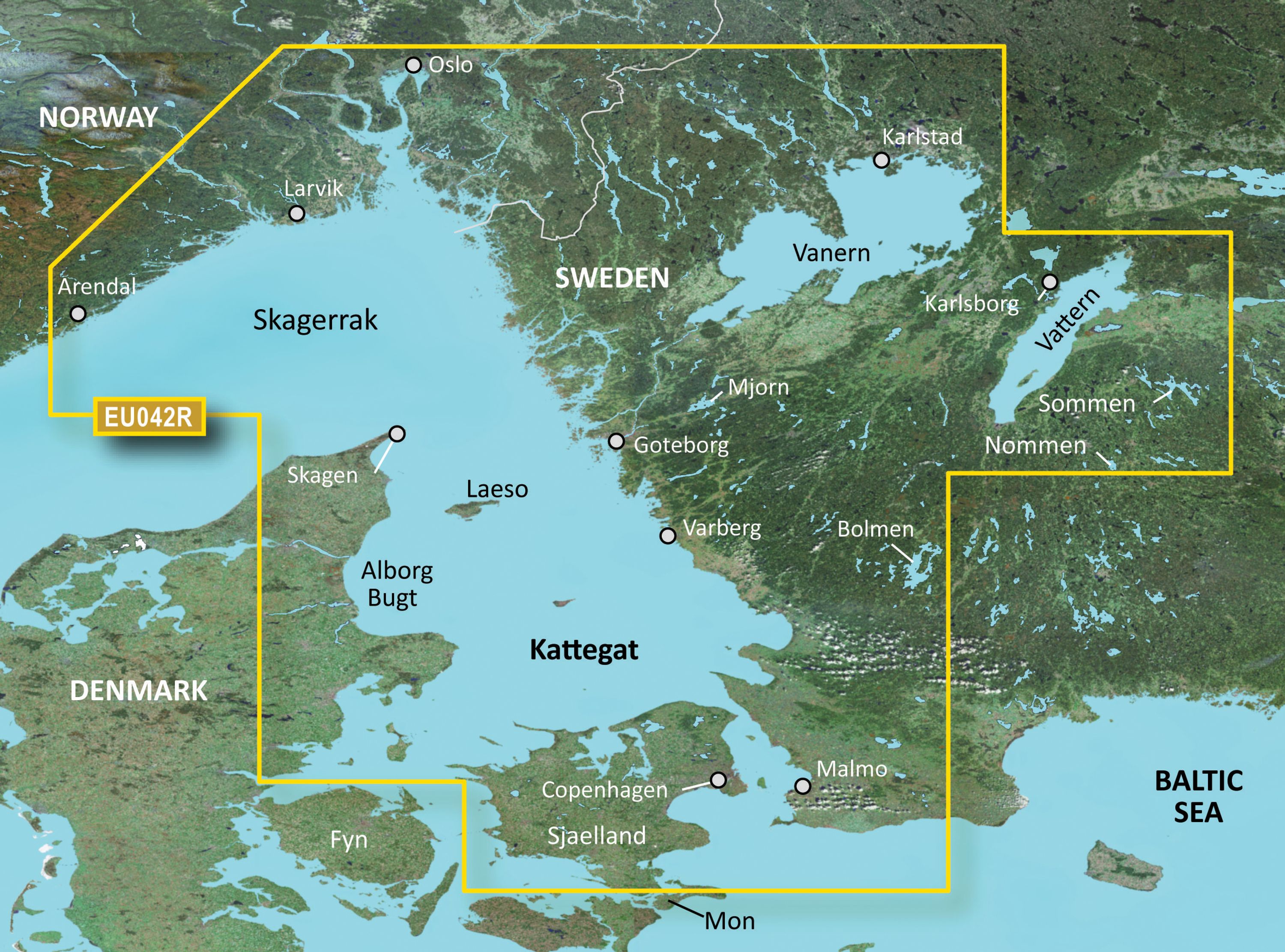 Garmin Bluechart G3 VEU042R Oslo-Trelleborg