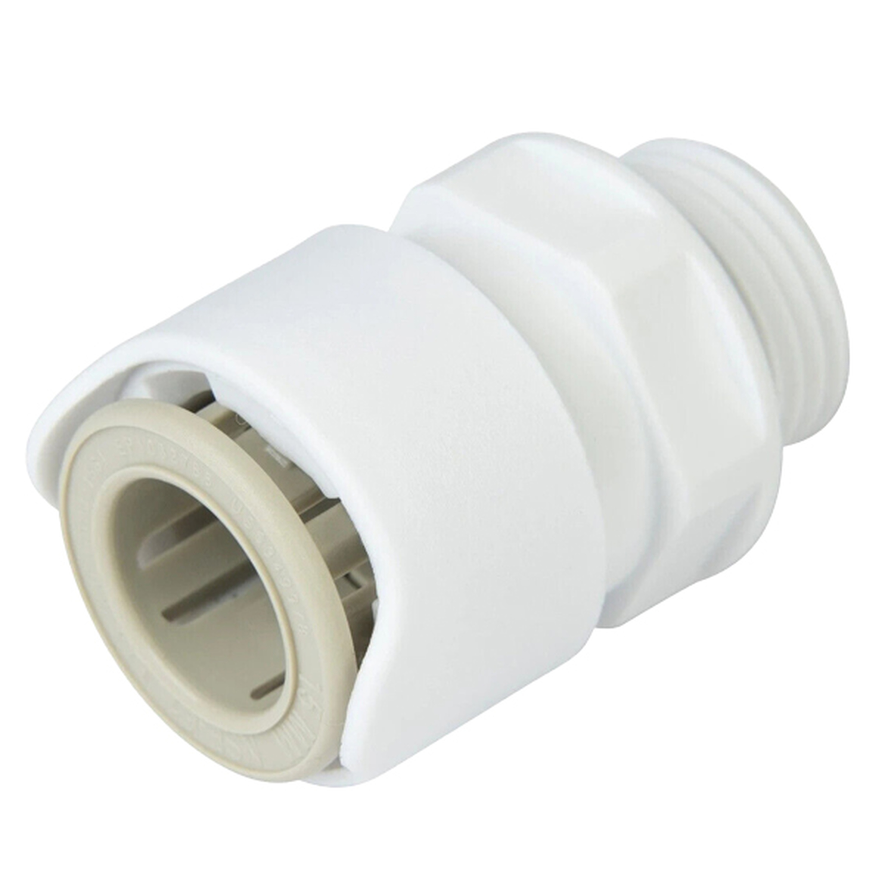 Whale adapter 3/8 bsp han, 2stk.