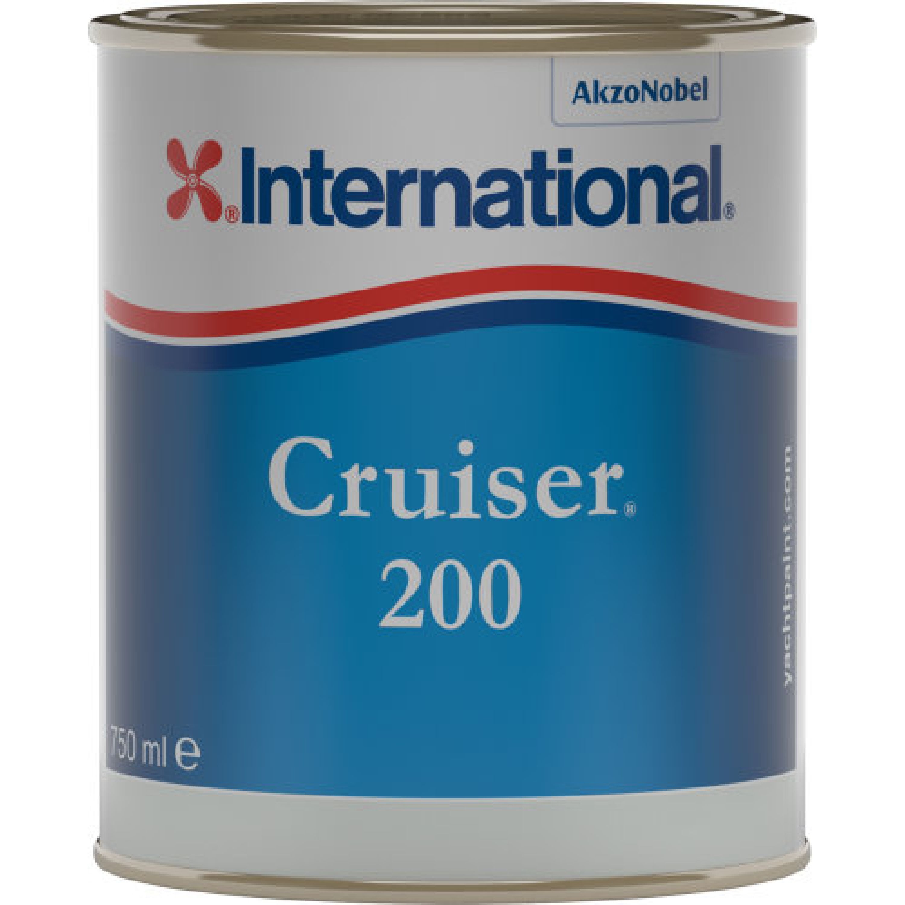 International Cruiser 200 Selvpolerende Bundmaling Hvid 0,75l