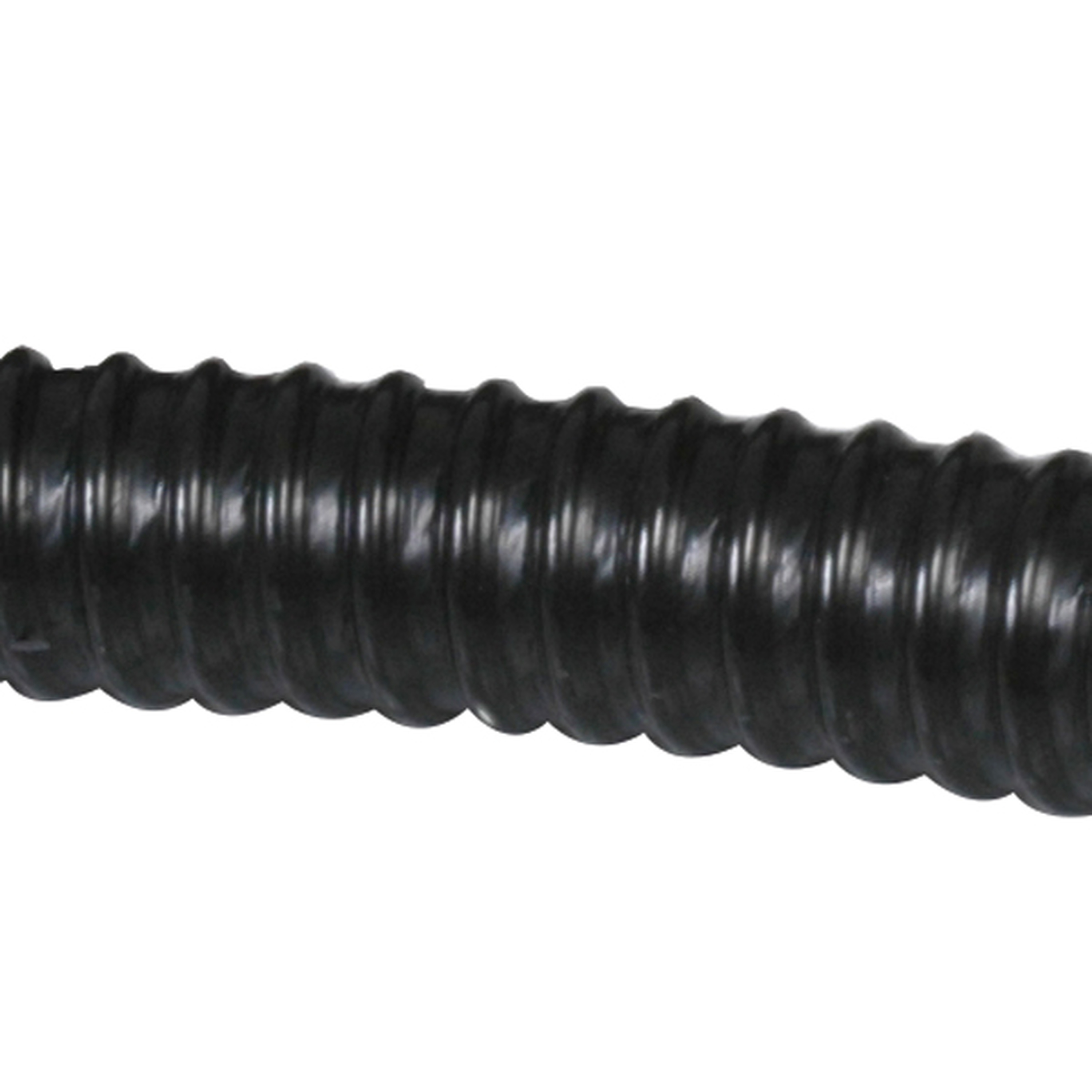 Spiralsugeslange Sort 25mm 3m