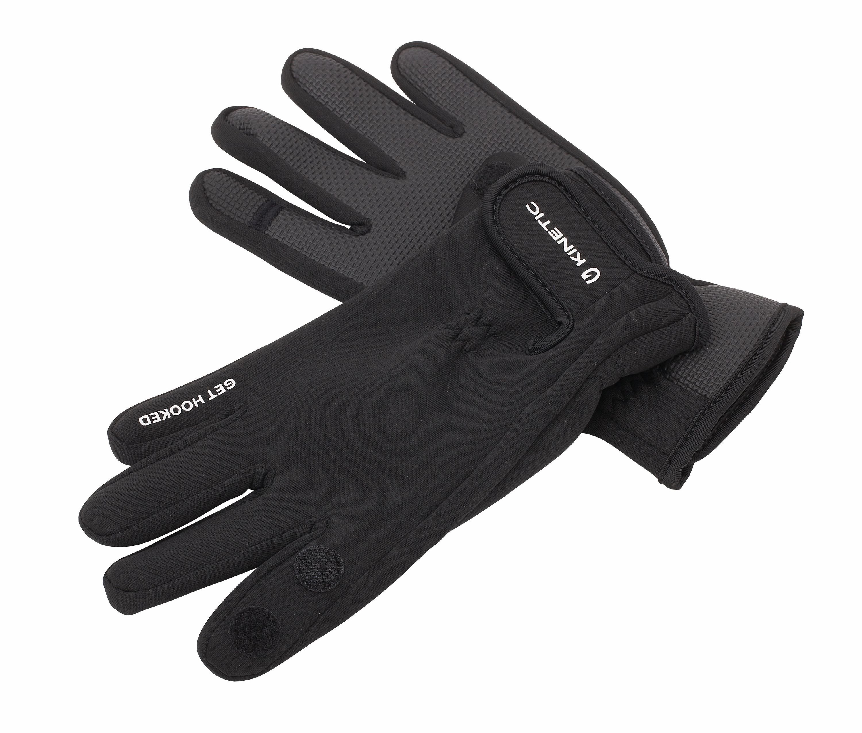 Kinetic Neoprenhandske M sort