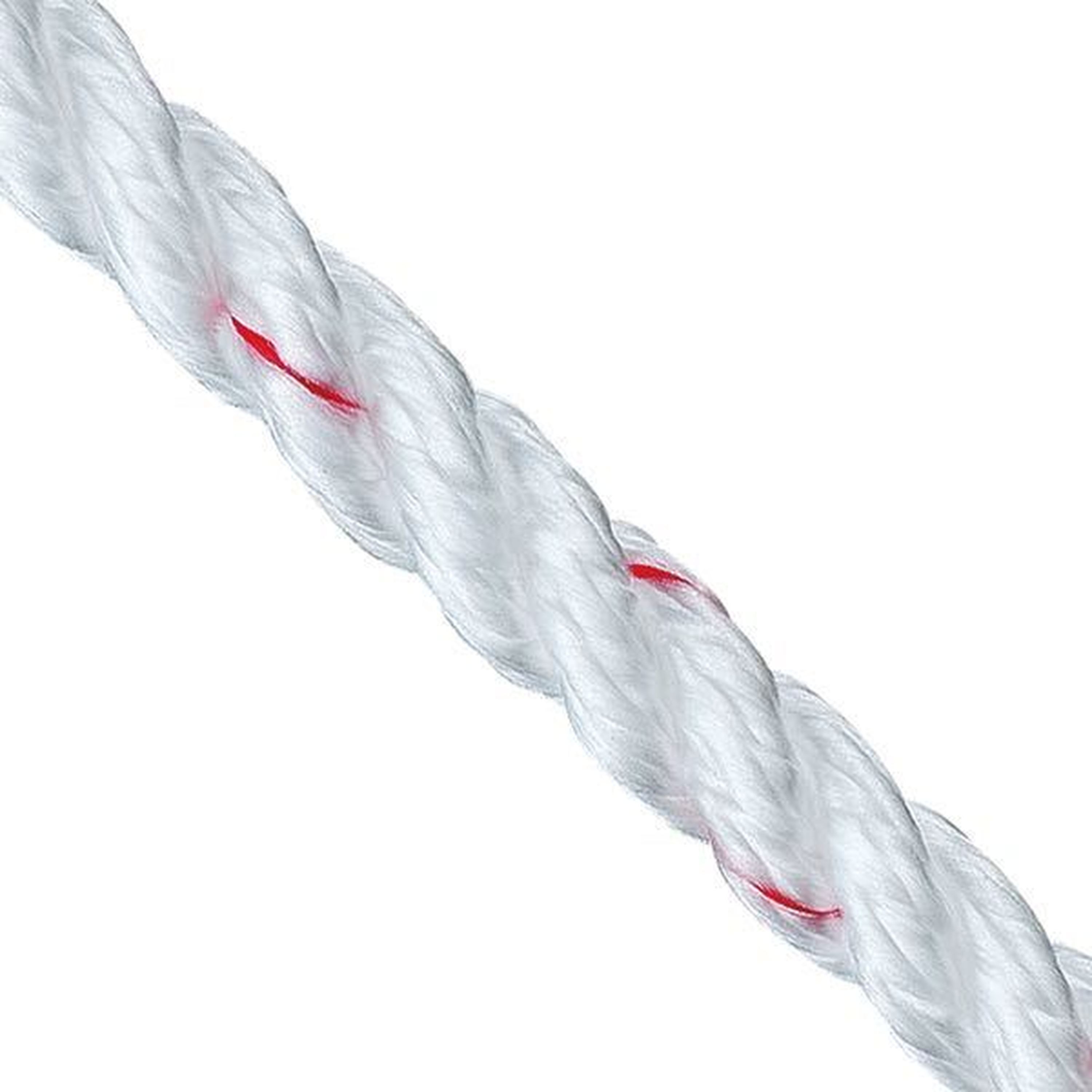 Fenderline Trippelflettet Ø6mm 1,5m 2 stk Hvid
