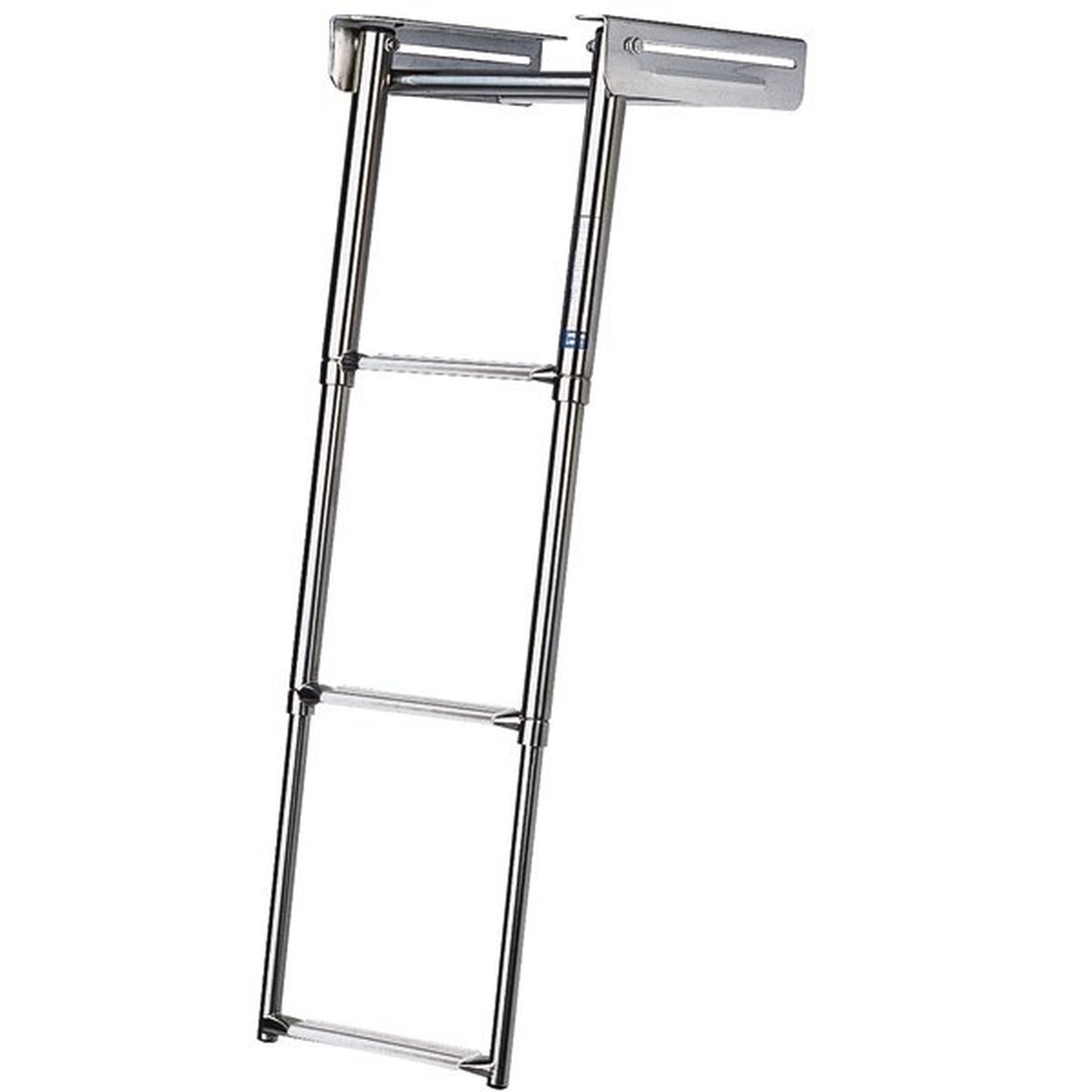 Badestige Teleskop i Kasette 3 Trin Smal, Rustfri Stål 200x860/580/310mm