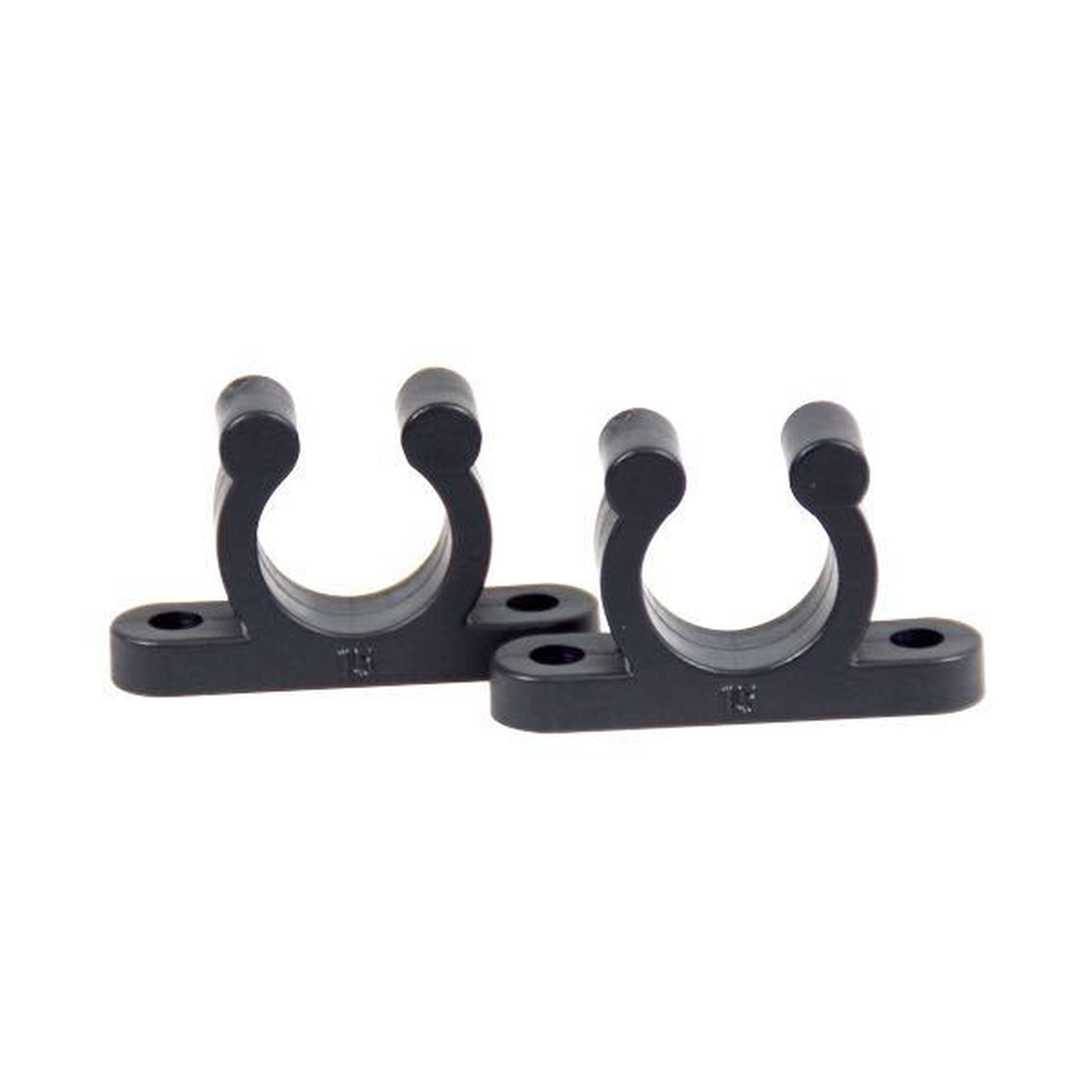 Nylonklemme 2stk Sort, 30mm