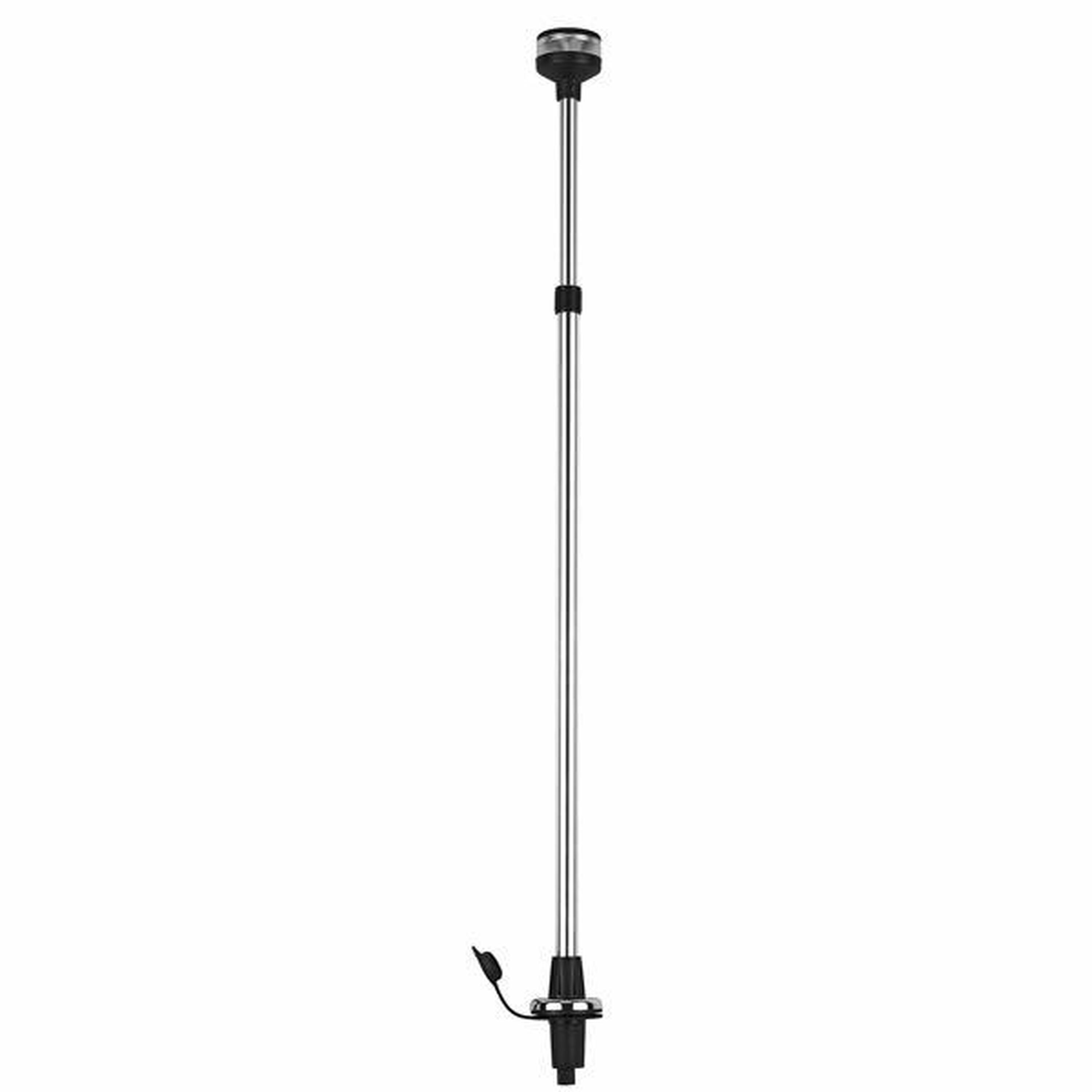 Lanternemast aftagelig teleskop LED 12V