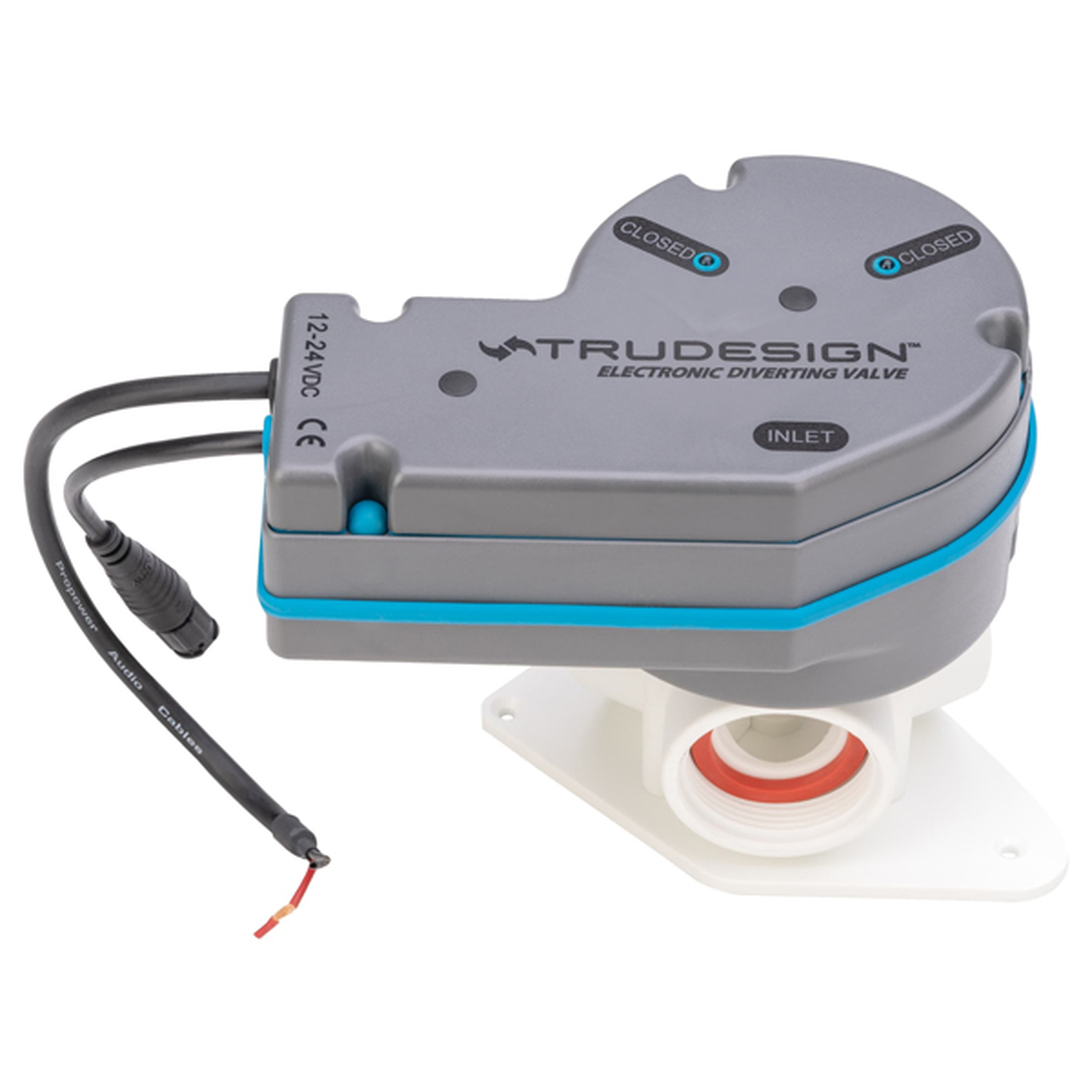 Trudesign Elektrisk y-ventil med panel 12 & 24V