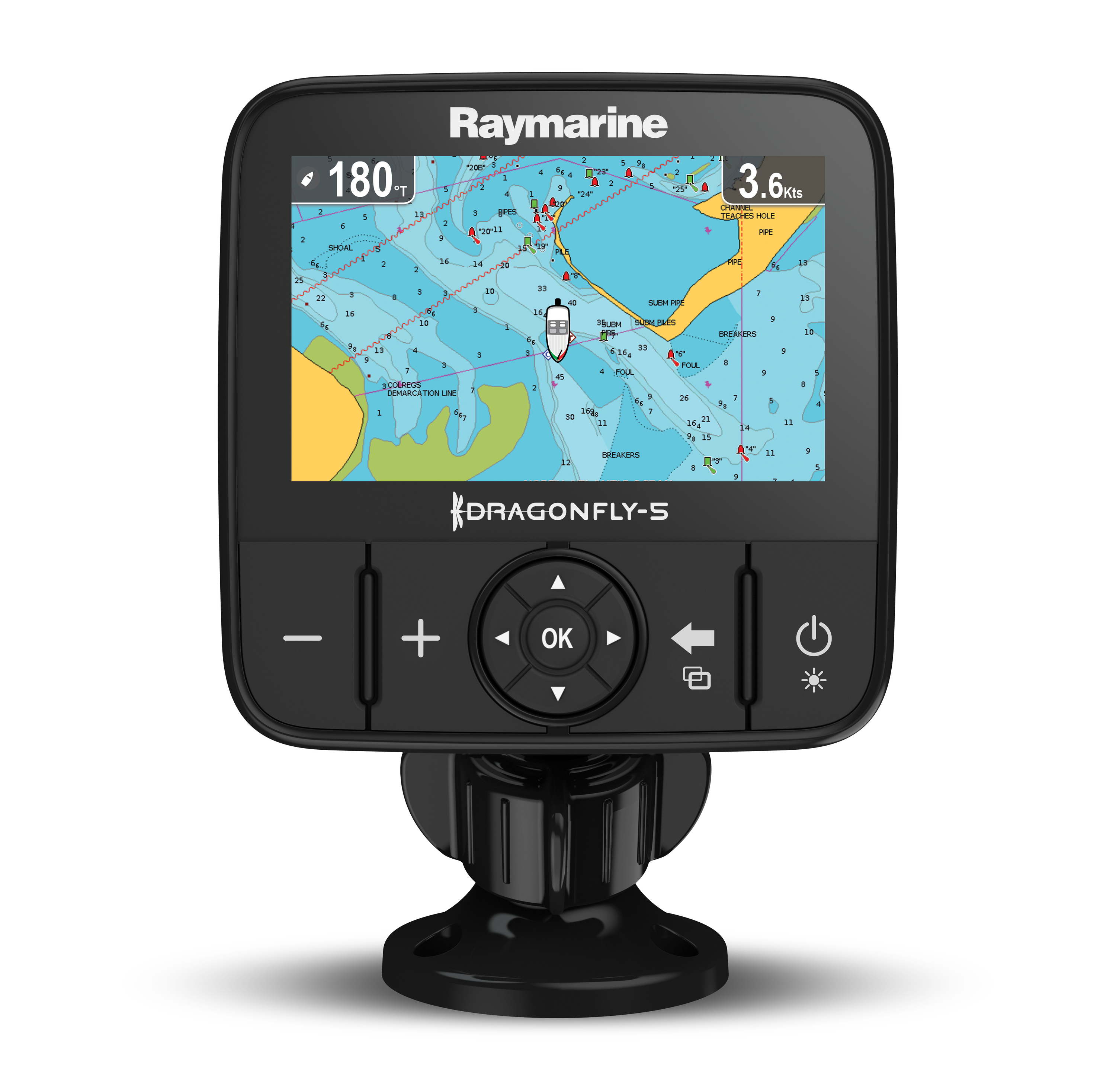 Raymarine Dragonfly 5M Ekolod Navigation