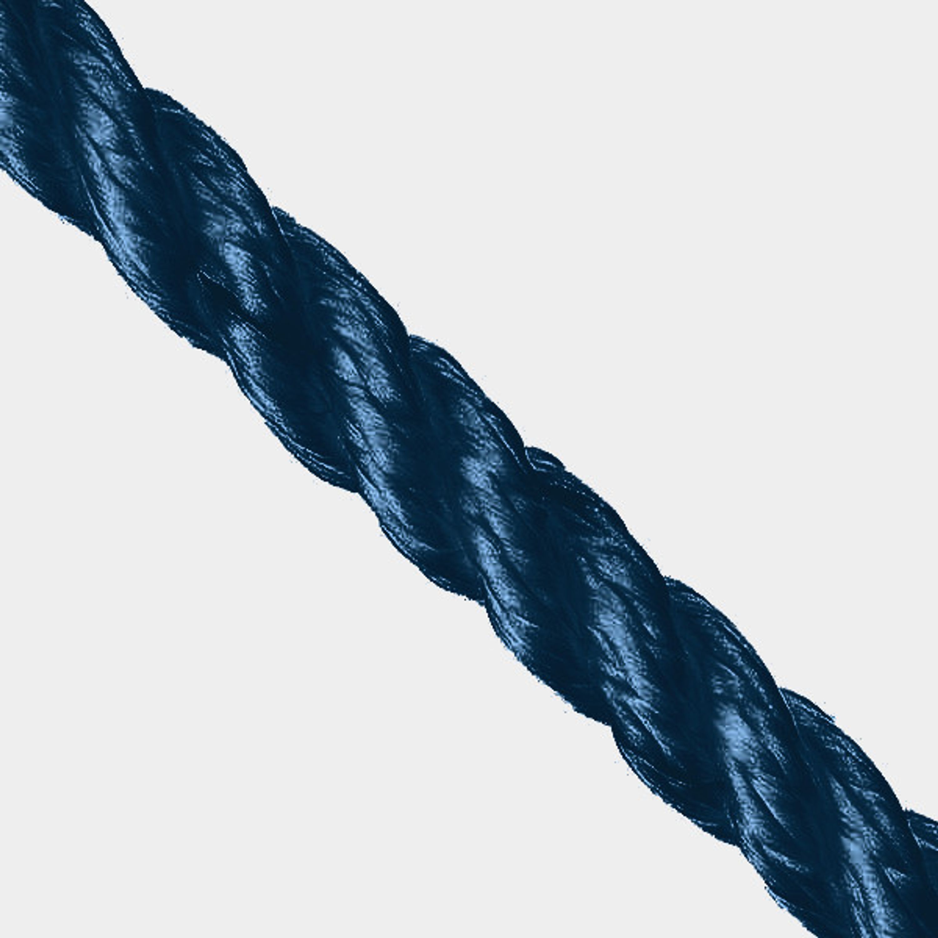 Fenderline Trippelflettet Ø8mm 2m 2 stk Navy