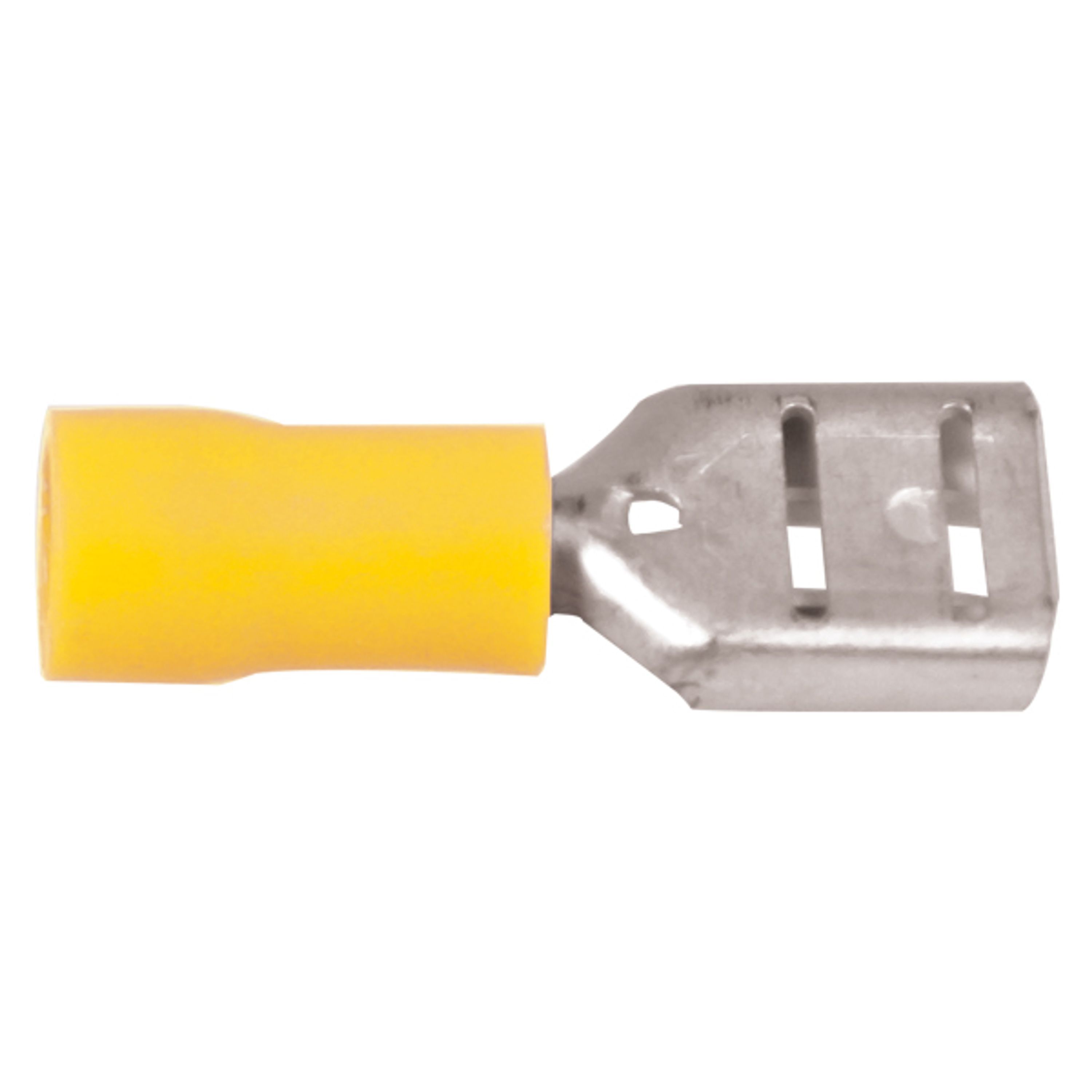 Fladstik Hun Gul 6,4x0.8mm 10 stk